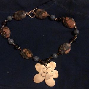 Unique, artisan necklace.